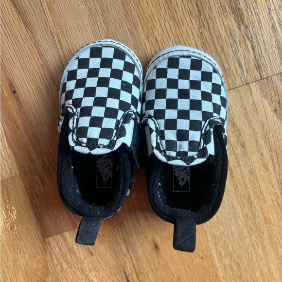 Infant Vans Black and White Checkered Sneakers - Picture 1 of 4
